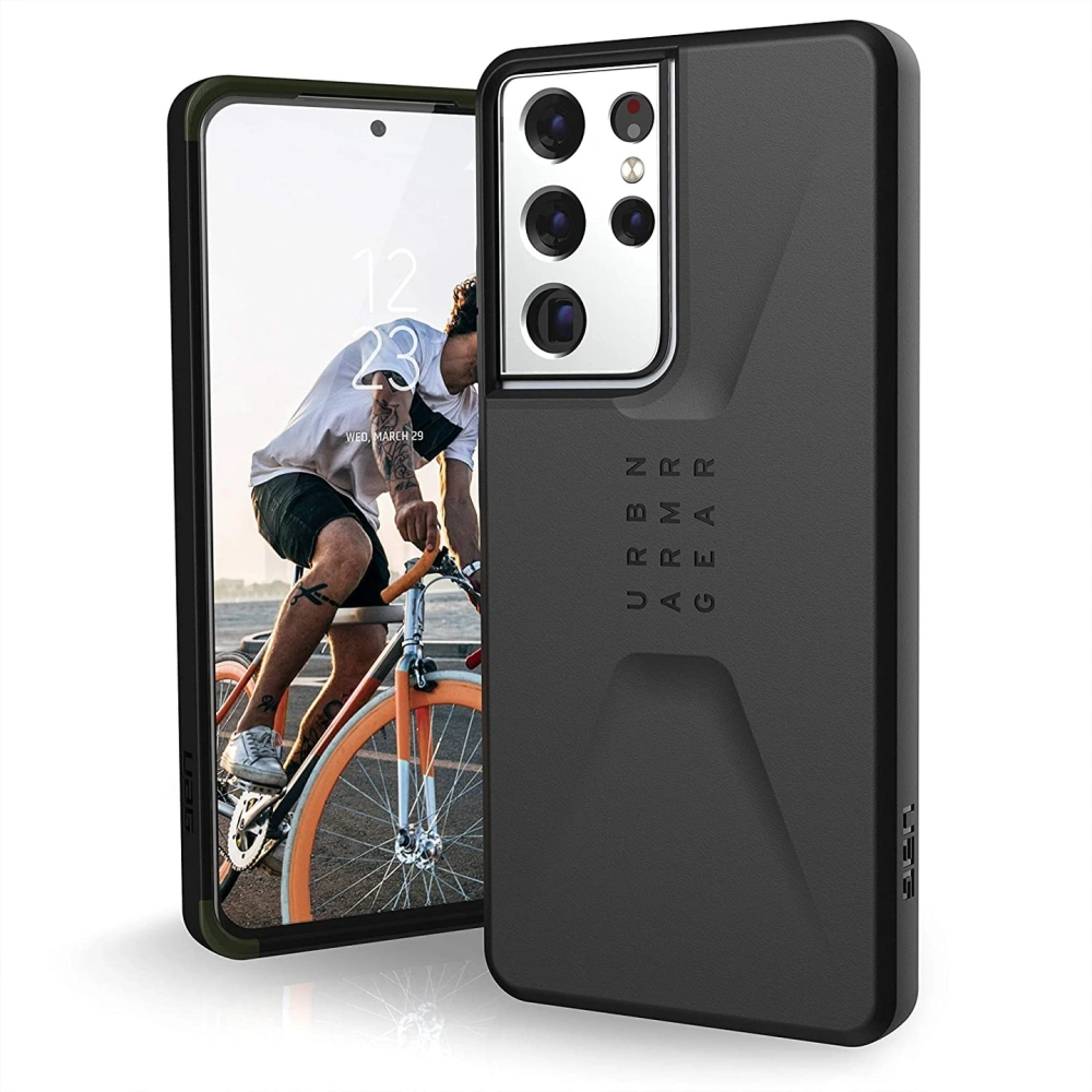 Hurtownia GSM - Etui UAG Urban Armor Gear Civilian Samsung Galaxy S21 Ultra 5G (black) - UAG614BLK - {ean13} - Hurt