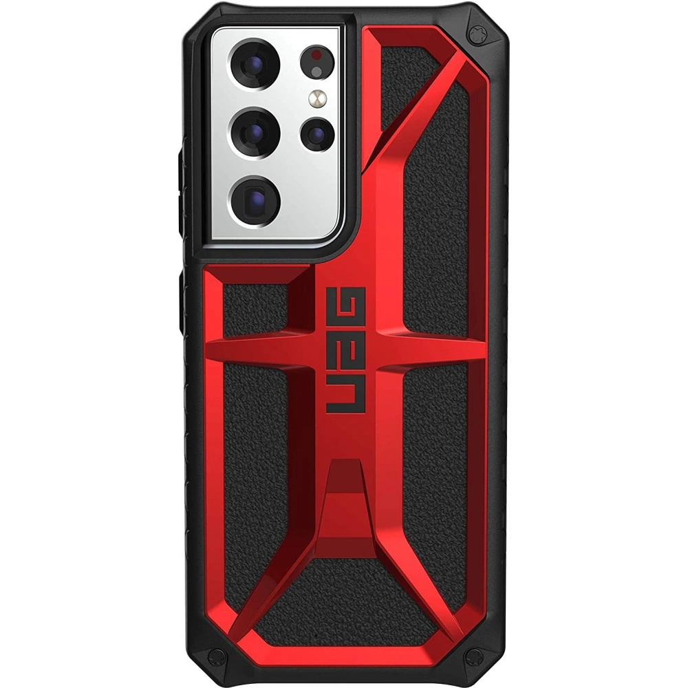 Hurtownia GSM - Etui UAG Urban Armor Gear Monarch Samsung Galaxy S21 Ultra 5G (crimson) - UAG611CRIM - {ean13} - Hurt