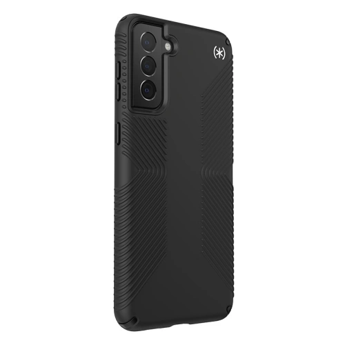 Etui Speck Presidio2 Grip Samsung Galaxy S21+ Plus z powłoką MICROBAN (Black/Black)