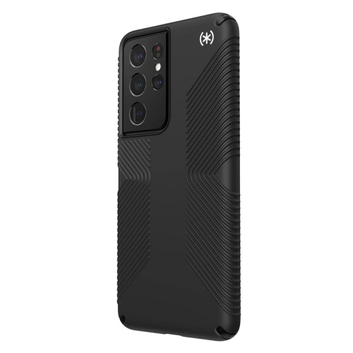 Etui Speck Presidio2 Grip Samsung Galaxy S21 Ultra z powłoką MICROBAN (Black/Black)