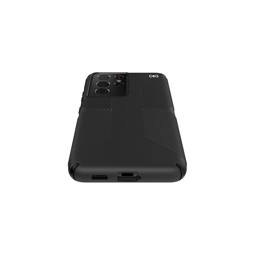 Hurtownia GSM - Etui Speck Presidio2 Grip Samsung Galaxy S21 Ultra z powłoką MICROBAN (Black/Black) - SPK221BLK - {ean13} - Hurt