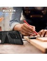 Hurtownia GSM - Pancerne etui Zizo Bolt Cover Samsung Galaxy S21 Ultra ze szkłem 9H na ekran + podstawka & uchwyt do paska (czarny) - ZIZ068BLK - {ean13} - Hurt