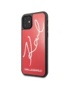 Hurtownia GSM - Etui Karl Lagerfeld KLHCN61DLKSRE Apple iPhone 11 czerwony/red hard case Signature Glitter - KLD440RED - {ean13} - Hurt