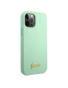 Hurtownia GSM - Etui Guess GUHCP12LLSLMGGN Apple iPhone 12 Pro Max zielony/green hardcase Metal Logo Script - GUE832GRN - {ean13} - Hurt