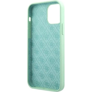 Hurtownia GSM - Etui Guess GUHCP12LLSLMGGN Apple iPhone 12 Pro Max zielony/green hardcase Metal Logo Script - GUE832GRN - {ean13} - Hurt