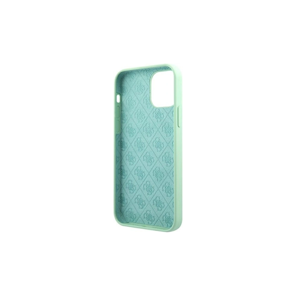 Hurtownia GSM - Etui Guess GUHCP12LLSLMGGN Apple iPhone 12 Pro Max zielony/green hardcase Metal Logo Script - GUE832GRN - {ean13} - Hurt