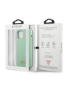Wholesale Guess GUHCP12LLSLMGGN Apple iPhone 12 Pro Max green hardcase Metal Logo Script - GUE832GRN - {ean13} - Hurt