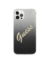 Hurtownia GSM - Etui Guess GUHCP12LPCUGLSBK Apple iPhone 12 Pro Max czarny/black hardcase Glitter Gradient Script - GUE835BLK - {ean13} - Hurt