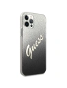 Hurtownia GSM - Etui Guess GUHCP12LPCUGLSBK Apple iPhone 12 Pro Max czarny/black hardcase Glitter Gradient Script - GUE835BLK - {ean13} - Hurt