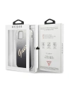 Wholesale Guess GUHCP12LPCUGLSBK Apple iPhone 12 Pro Max black hardcase Glitter Gradient Script - GUE835BLK - {ean13} - Hurt