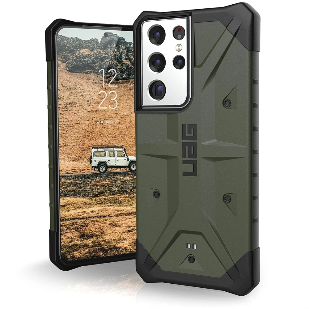Hurtownia GSM - Etui UAG Urban Armor Gear Pathfinder Samsung Galaxy S21 Ultra 5G (oliv) - UAG606OLV - {ean13} - Hurt