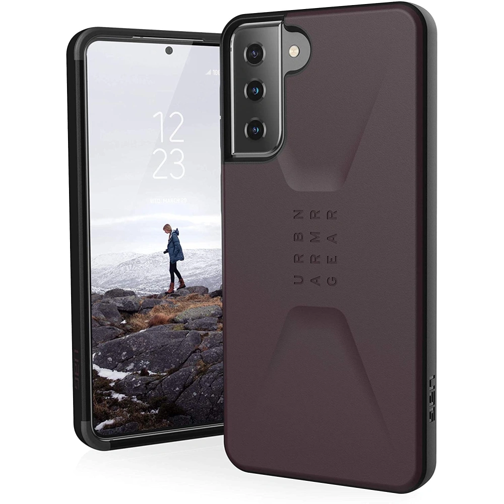 Hurtownia GSM - Etui UAG Urban Armor Gear Civilian Samsung Galaxy S21+ Plus 5G (eggplant) - UAG594EGG - {ean13} - Hurt