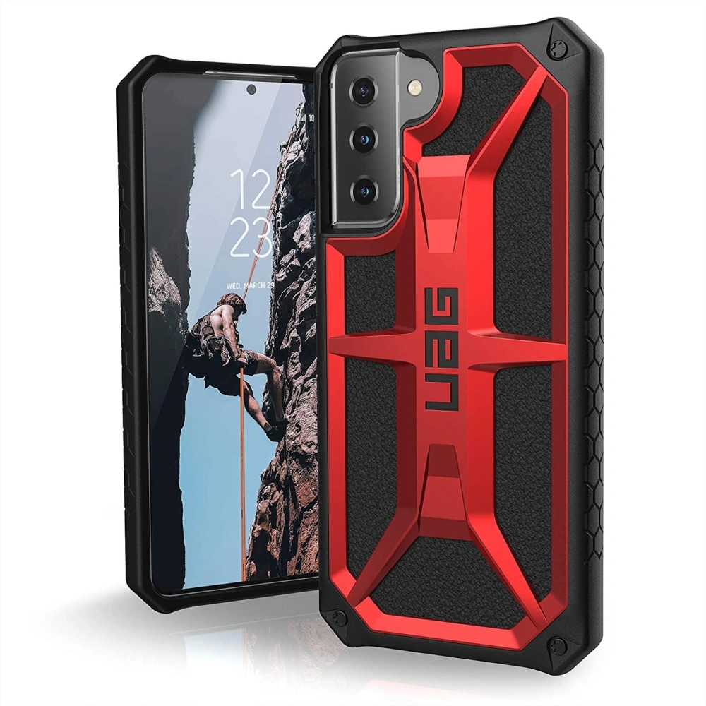 Wholesale UAG Urban Armor Gear Monarch Samsung Galaxy S21+ 5G (crimson) - UAG589CRIM - {ean13} - Hurt