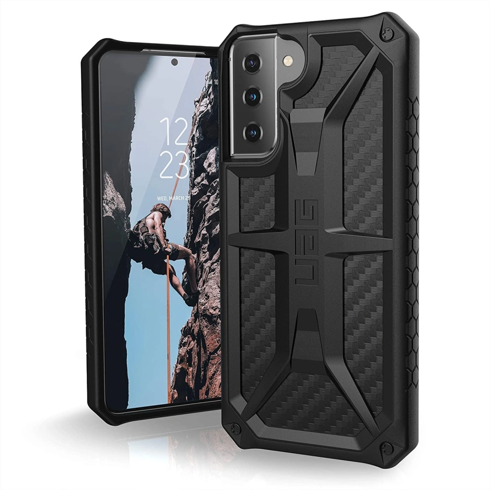 Hurtownia GSM - Etui UAG Urban Armor Gear Monarch Samsung Galaxy S21+ Plus 5G (Kohlenstofffaser) - UAG587CARO - {ean13} - Hurt