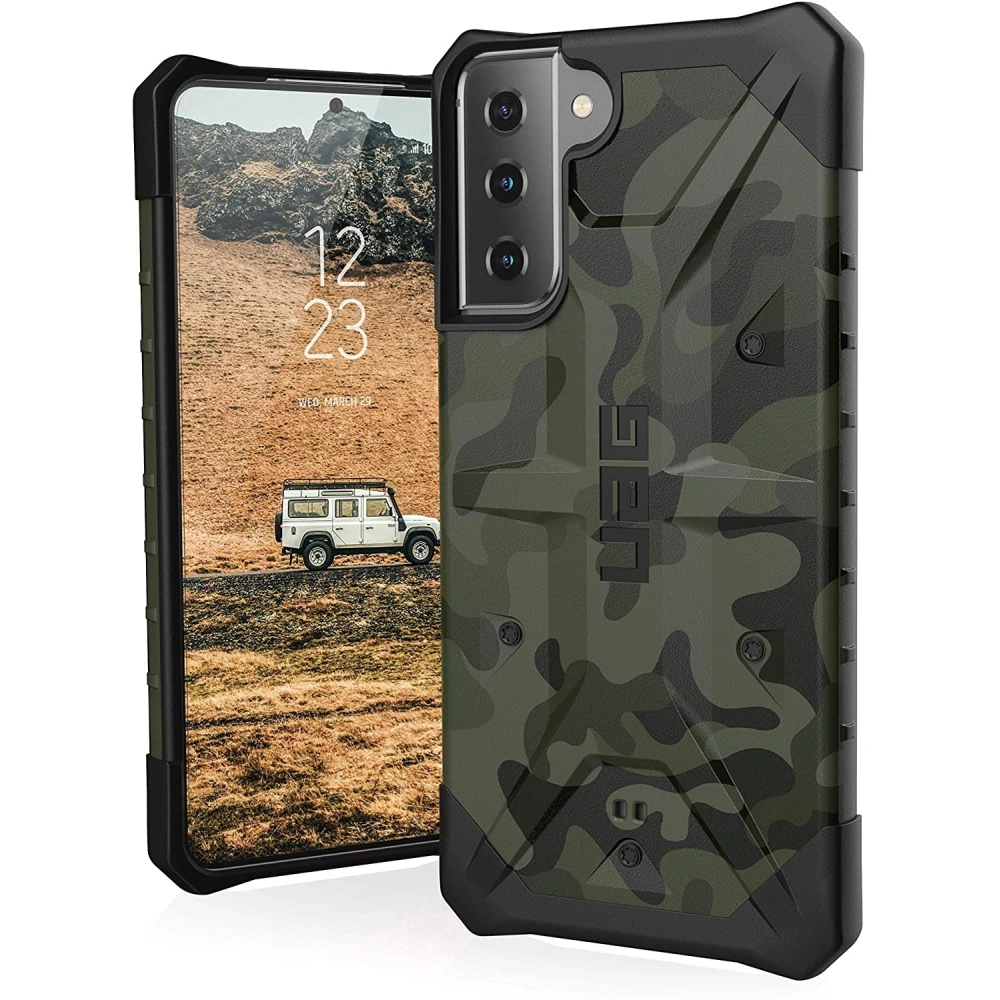 Hurtownia GSM - Etui UAG Urban Armor Gear Pathfinder Samsung Galaxy S21+ Plus 5G (forest camo) - UAG584CAMO - {ean13} - Hurt