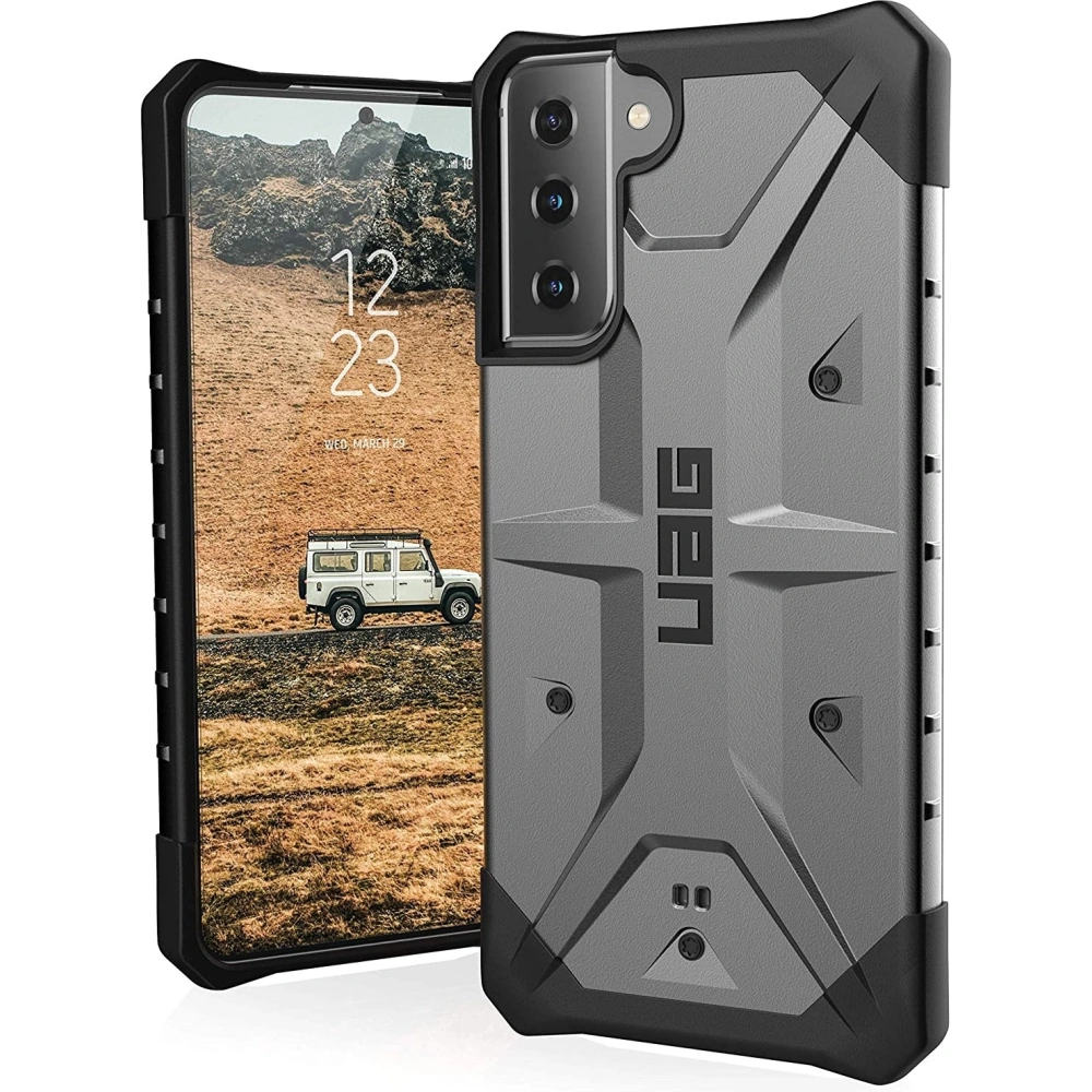 Wholesale UAG Urban Armor Gear Pathfinder Samsung Galaxy S21+ 5G (silver) - UAG583SLV - {ean13} - Hurt