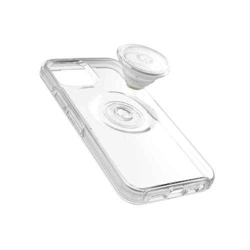 Etui OtterBox Symmetry Clear POP obudowa ochronna z PopSockets do iPhone 12/12 Pro (clear)