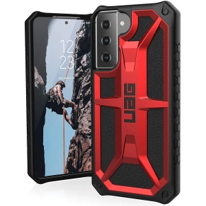 Hurtownia GSM - Etui UAG Urban Armor Gear Monarch Samsung Galaxy S21 5G (crimson) - UAG565CRIM - {ean13} - Hurt