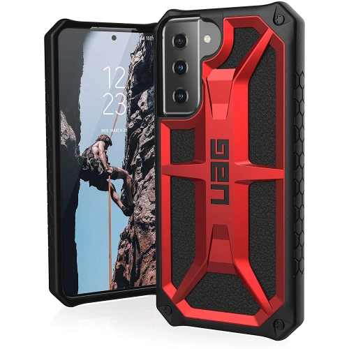 Etui UAG Monarch Samsung Galaxy S21 5G (crimson)