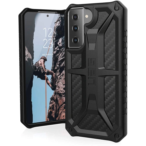 Etui UAG Monarch Samsung Galaxy S21 5G (carbon fiber)