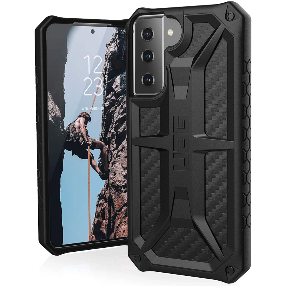 Hurtownia GSM - Etui UAG Urban Armor Gear Monarch Samsung Galaxy S21 5G (carbon fiber) - UAG564CARBO - {ean13} - Hurt