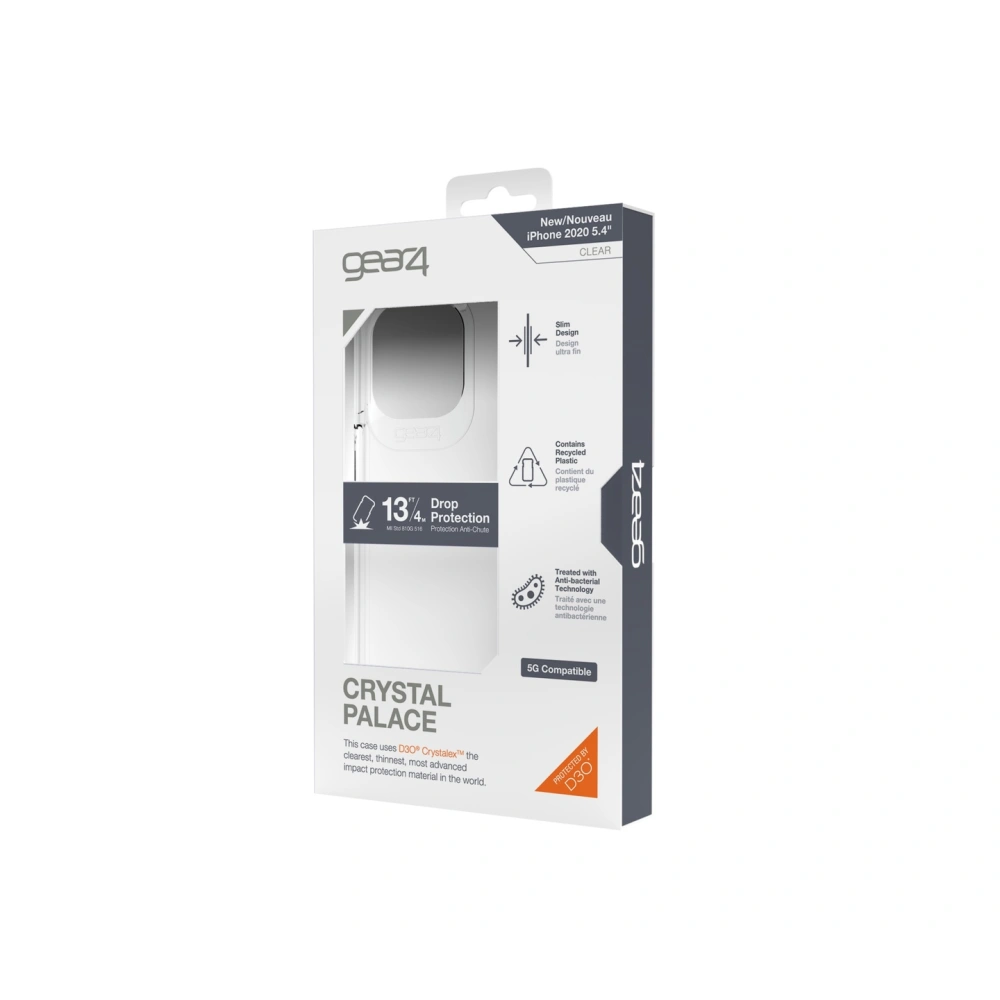 Wholesale GEAR4 Crystal Palace Apple iPhone 12 mini (clear) - GER100CL - {ean13} - Hurt