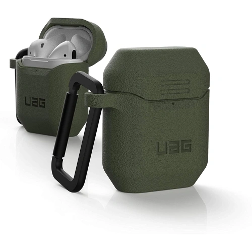 Etui Silikonowe UAG V2 - obudowa silikonowa do Airpods 1/2 (olive)