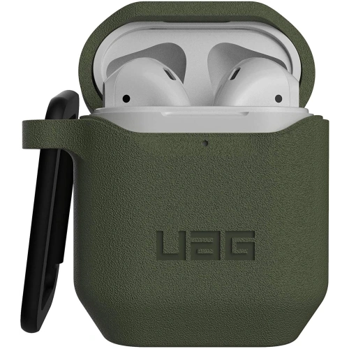 Etui Silikonowe UAG V2 - obudowa silikonowa do Airpods 1/2 (olive)