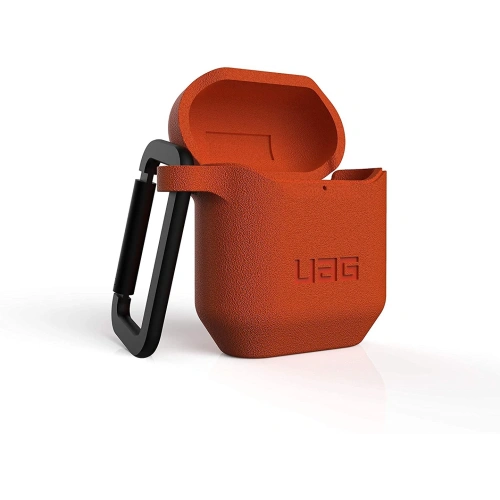 Etui Silikonowe UAG V2 Airpods 1/2 (pomarańczowa)