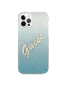 Hurtownia GSM - Etui Guess GUHCP12LPCUGLSBL Apple iPhone 12 Pro Max niebieski/blue hardcase Glitter Gradient Script - GUE836BLU - {ean13} - Hurt