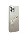 Hurtownia GSM - Etui Guess GUHCP12LPCUGLSGO Apple iPhone 12 Pro Max złoty/gold hardcase Glitter Gradient Script - GUE837GLD - {ean13} - Hurt