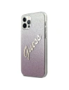 Hurtownia GSM - Etui Guess GUHCP12LPCUGLSPI Apple iPhone 12 Pro Max różowy/pink hardcase Glitter Gradient Script - GUE838PNK - {ean13} - Hurt