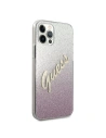 Hurtownia GSM - Etui Guess GUHCP12LPCUGLSPI Apple iPhone 12 Pro Max różowy/pink hardcase Glitter Gradient Script - GUE838PNK - {ean13} - Hurt
