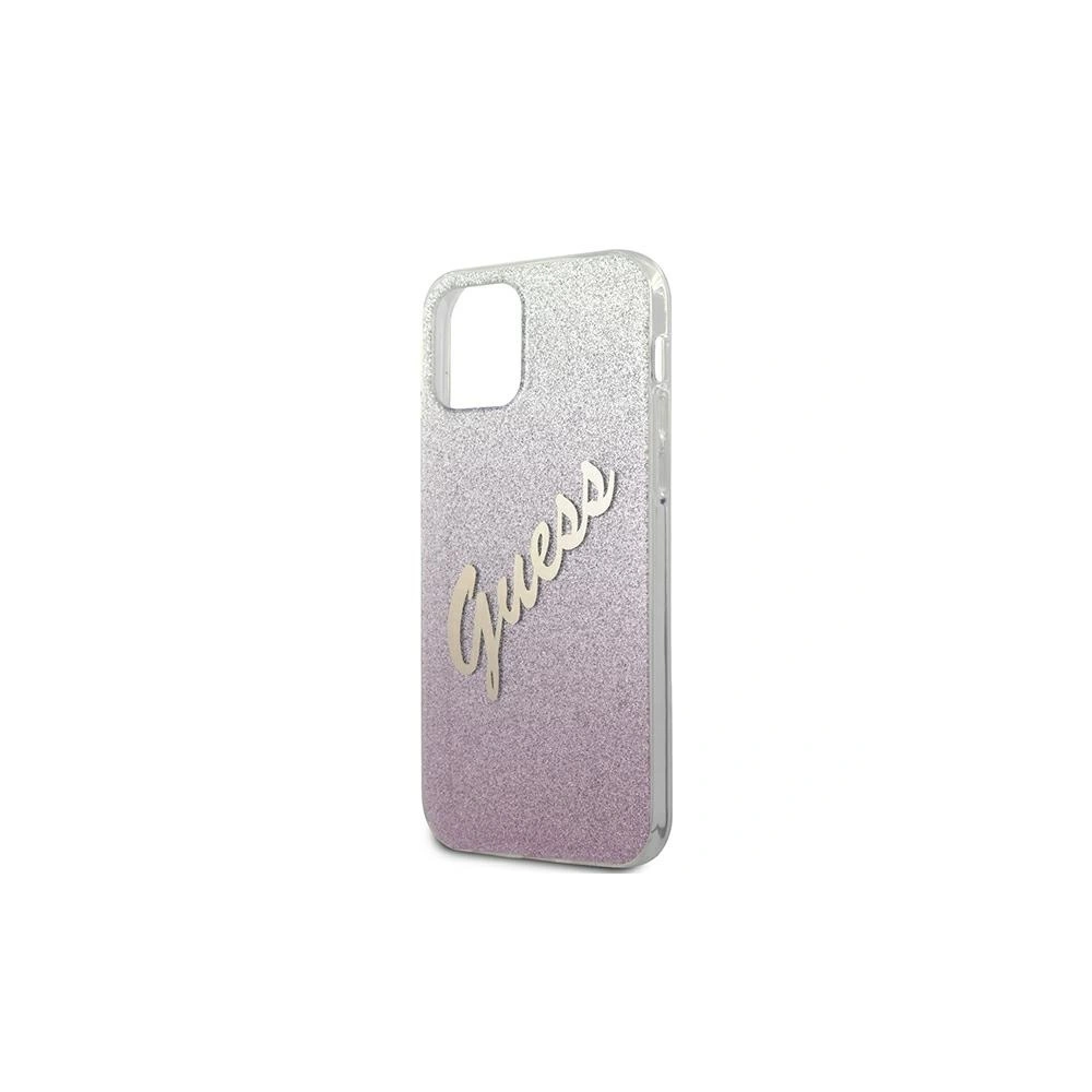 Hurtownia GSM - Etui Guess GUHCP12LPCUGLSPI Apple iPhone 12 Pro Max różowy/pink hardcase Glitter Gradient Script - GUE838PNK - {ean13} - Hurt