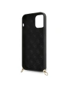 Hurtownia GSM - Etui Guess GUHCP12SLSCLMGBK Apple iPhone 12 mini czarny/black hardcase Metal Logo Cord - GUE852BLK - {ean13} - Hurt