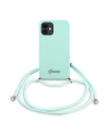 Hurtownia GSM - Etui Guess GUHCP12SLSCLMGLB Apple iPhone 12 mini jasno niebieski/light blue hardcase Metal Logo Cord - GUE853BLU - {ean13} - Hurt