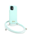 Hurtownia GSM - Etui Guess GUHCP12SLSCLMGLB Apple iPhone 12 mini jasno niebieski/light blue hardcase Metal Logo Cord - GUE853BLU - {ean13} - Hurt