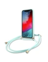 Hurtownia GSM - Etui Guess GUHCP12SLSCLMGLB Apple iPhone 12 mini jasno niebieski/light blue hardcase Metal Logo Cord - GUE853BLU - {ean13} - Hurt