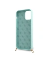 Hurtownia GSM - Etui Guess GUHCP12SLSCLMGLB Apple iPhone 12 mini jasno niebieski/light blue hardcase Metal Logo Cord - GUE853BLU - {ean13} - Hurt