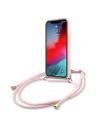 Hurtownia GSM - Etui Guess GUHCP12SLSCLMGLP Apple iPhone 12 mini różowy/pink hardcase Metal Logo Cord - GUE854PNK - {ean13} - Hurt