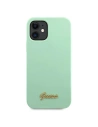 Hurtownia GSM - Etui Guess GUHCP12SLSLMGGN Apple iPhone 12 mini zielony/green hardcase Metal Logo Script - GUE856GRN - {ean13} - Hurt