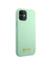 Hurtownia GSM - Etui Guess GUHCP12SLSLMGGN Apple iPhone 12 mini zielony/green hardcase Metal Logo Script - GUE856GRN - {ean13} - Hurt