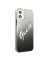 Hurtownia GSM - Etui Guess GUHCP12SPCUGLSBK Apple iPhone 12 mini czarny/black hardcase Glitter Gradient Script - GUE859BLK - {ean13} - Hurt