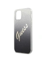 Wholesale Guess GUHCP12SPCUGLSBK Apple iPhone 12 mini black hardcase Glitter Gradient Script - GUE859BLK - {ean13} - Hurt