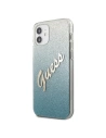 Hurtownia GSM - Etui Guess GUHCP12SPCUGLSBL Apple iPhone 12 mini niebieski/blue hardcase Glitter Gradient Script - GUE860BLU - {ean13} - Hurt