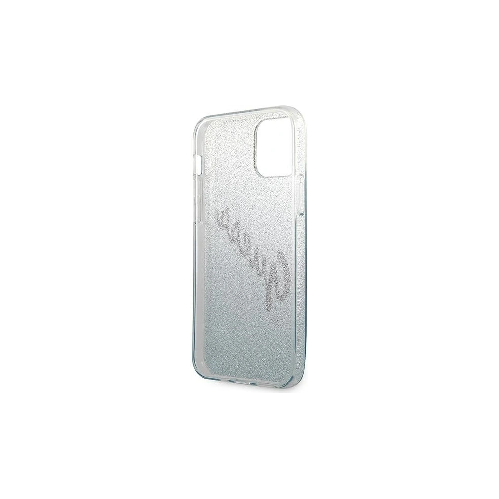 Hurtownia GSM - Etui Guess GUHCP12SPCUGLSBL Apple iPhone 12 mini niebieski/blue hardcase Glitter Gradient Script - GUE860BLU - {ean13} - Hurt
