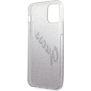 Hurtownia GSM - Etui Guess GUHCP12SPCUGLSPI Apple iPhone 12 mini rosa/pink Hardcase Glitter Gradient Script - GUE862PNK - {ean13} - Hurt