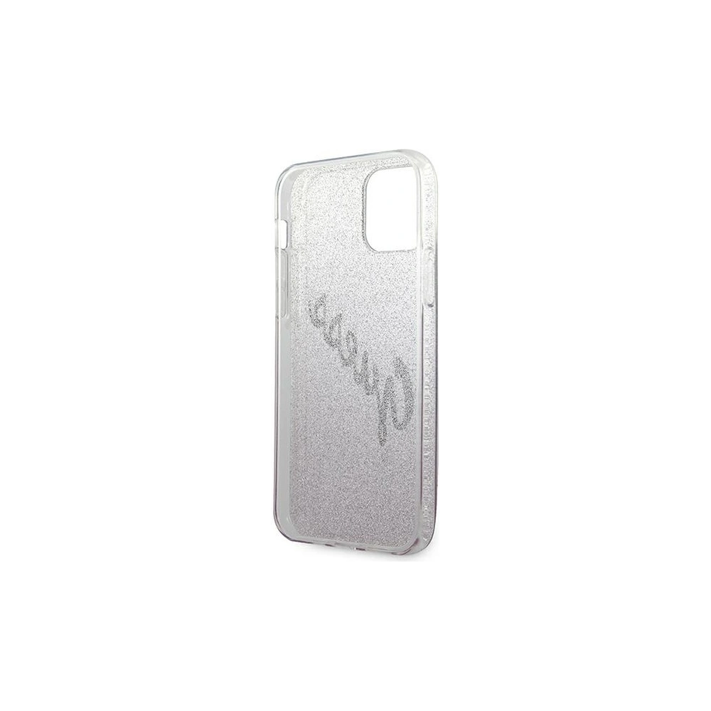 Hurtownia GSM - Etui Guess GUHCP12SPCUGLSPI Apple iPhone 12 mini różowy/pink hardcase Glitter Gradient Script - GUE862PNK - {ean13} - Hurt