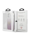 Wholesale Guess GUHCP12SPCUGLSPI Apple iPhone 12 mini pink hardcase Glitter Gradient Script - GUE862PNK - {ean13} - Hurt