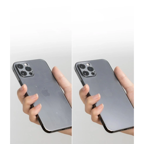 Matowa Folia Ringke Invisible Defender na tył iPhone 12/12 Pro [2 PACK]